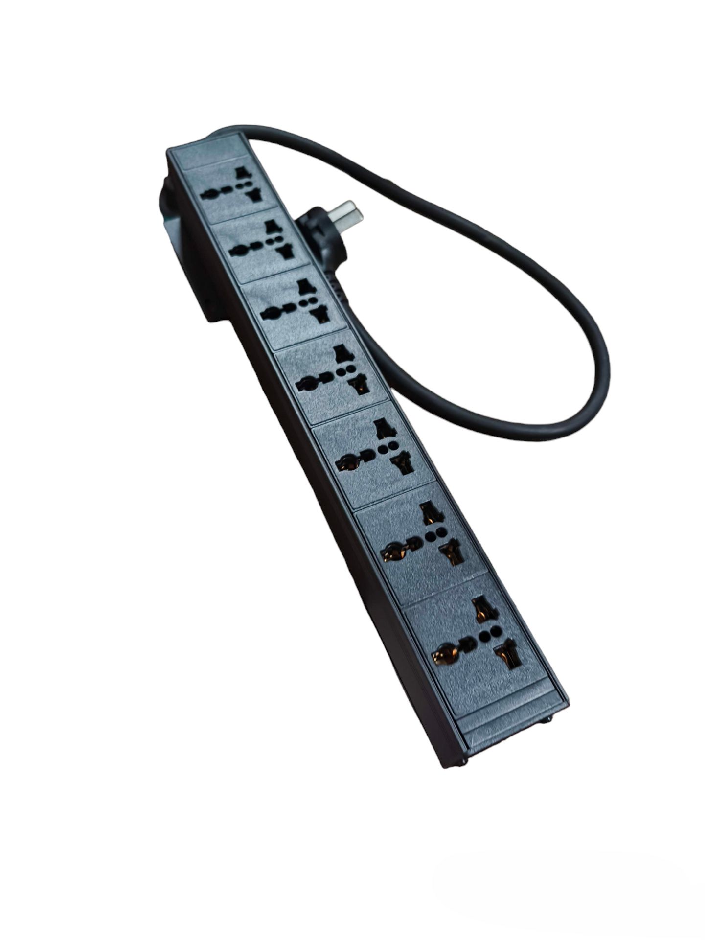 Grippes 7 Gang Power Distribution Unit 10A 250V 2500W, 7 Ways PDU