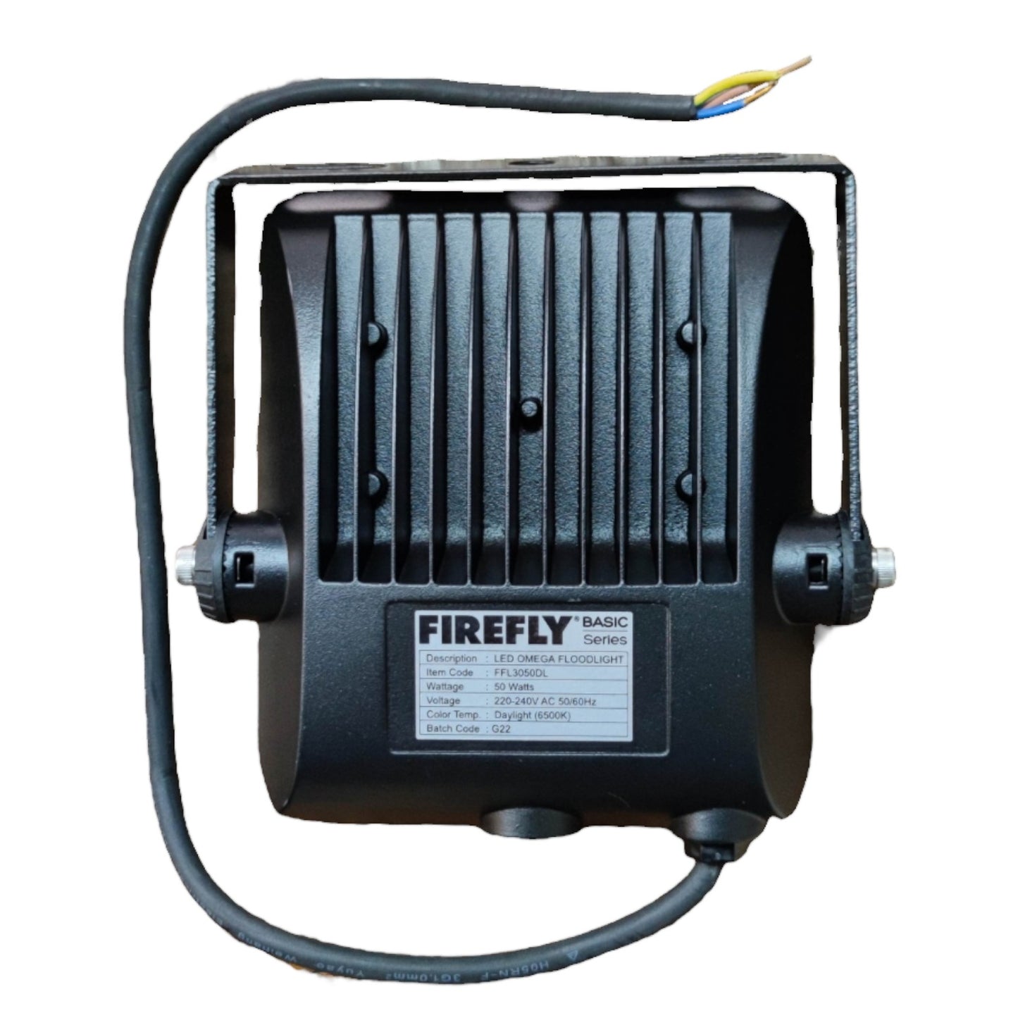 Firefly 50W LED Flood Light 220V Daylight 6500K Omega Series FFL3050DL