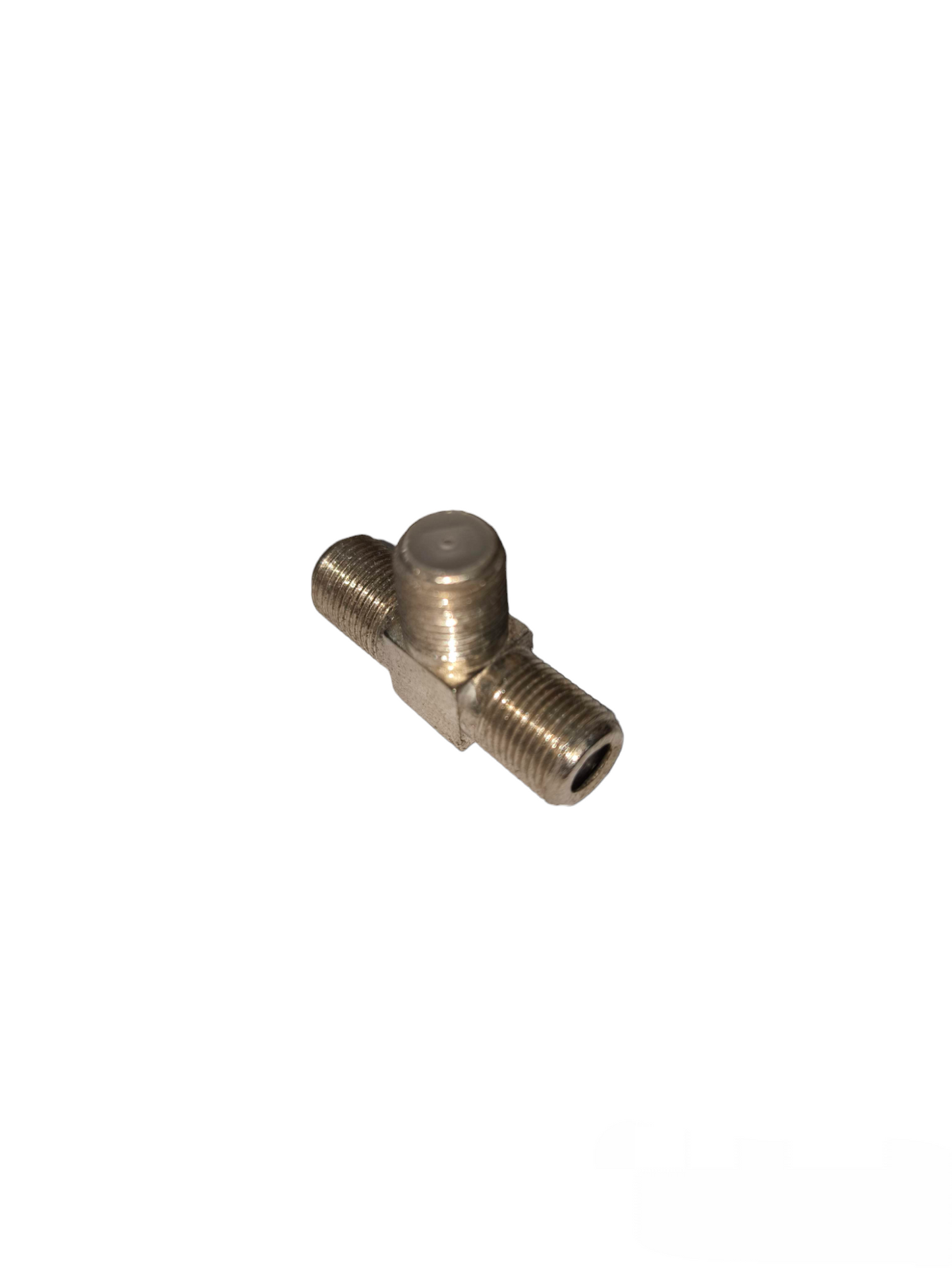 F Jack T Connector Adaptor, T Connector for RG59 or RG6, T Splitter for Coaxial