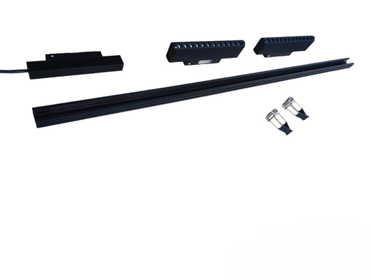 ILLUMIQ TERRA Magnetic Track Light 1 Meter 26mm 2pc 12W LED Rotary Grille Track Light 220V Daylight 6500K