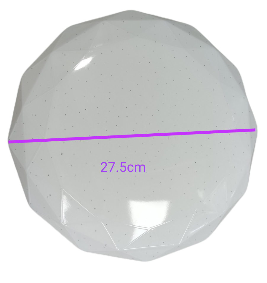 Ecolum 12W Ceiling Lights Daylight 6500K LED 220V, Center Light Living Room, Room Light