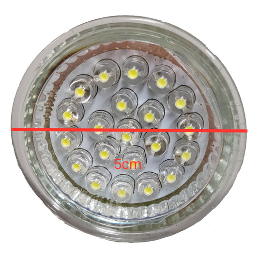 1W LED MR-16 GU5.3 12V Daylight 6500K (21LEDS)