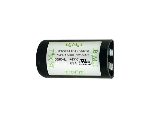 BMI AC starting capacitor 141-169UF for efficient electrical circuit operations