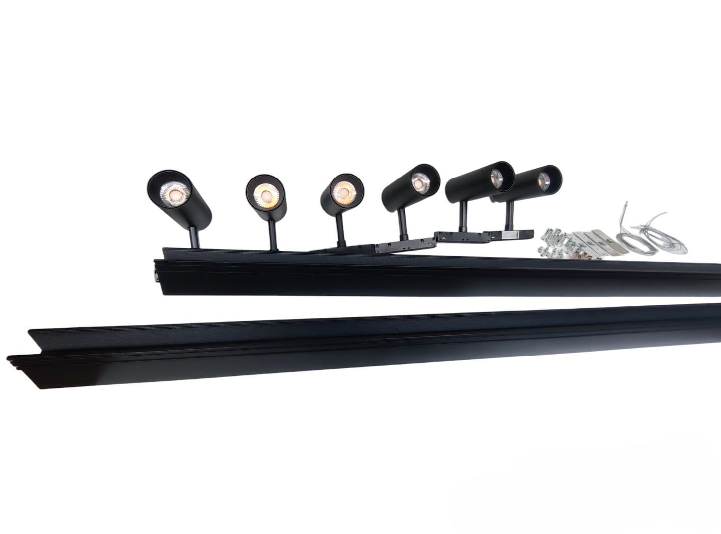 ILLUMIQ TERRA LED Magnetic Track Light 2 Meters 50mm with 6pcs 12W LED Spot Track Light Cool White 4000K 220V Series 20