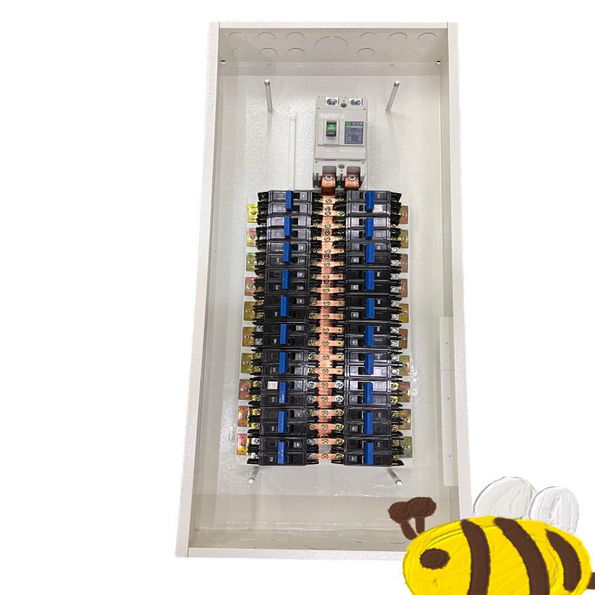 Koten & Taiyou Panel Board 225A 2Pole 250SPS Main 20 Branches 2 Pole Bolt On
