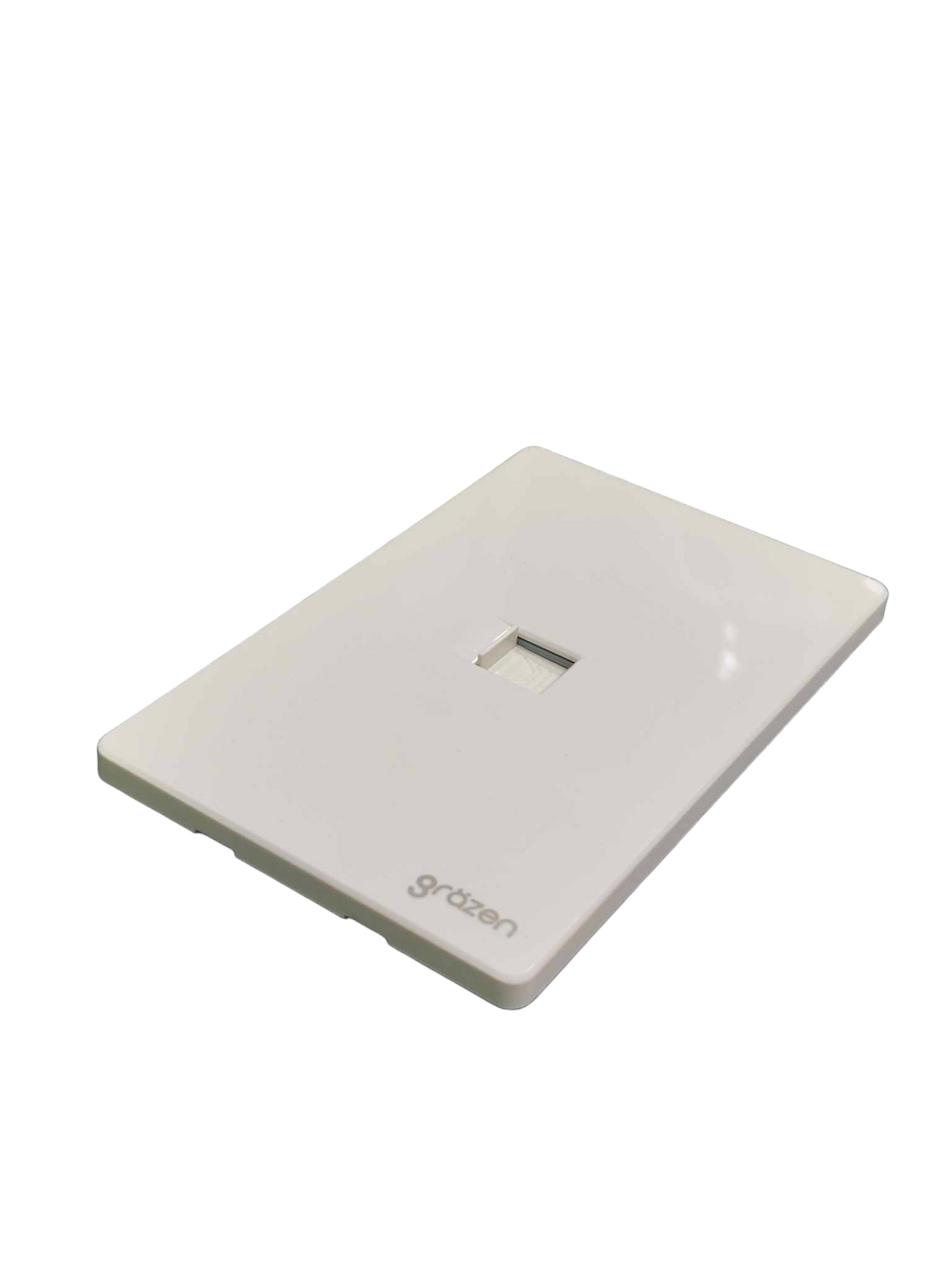 Grazen 1 Gang Telephone Outlet with Plate Cover Available in Black, White, Gray and Gold GW-016