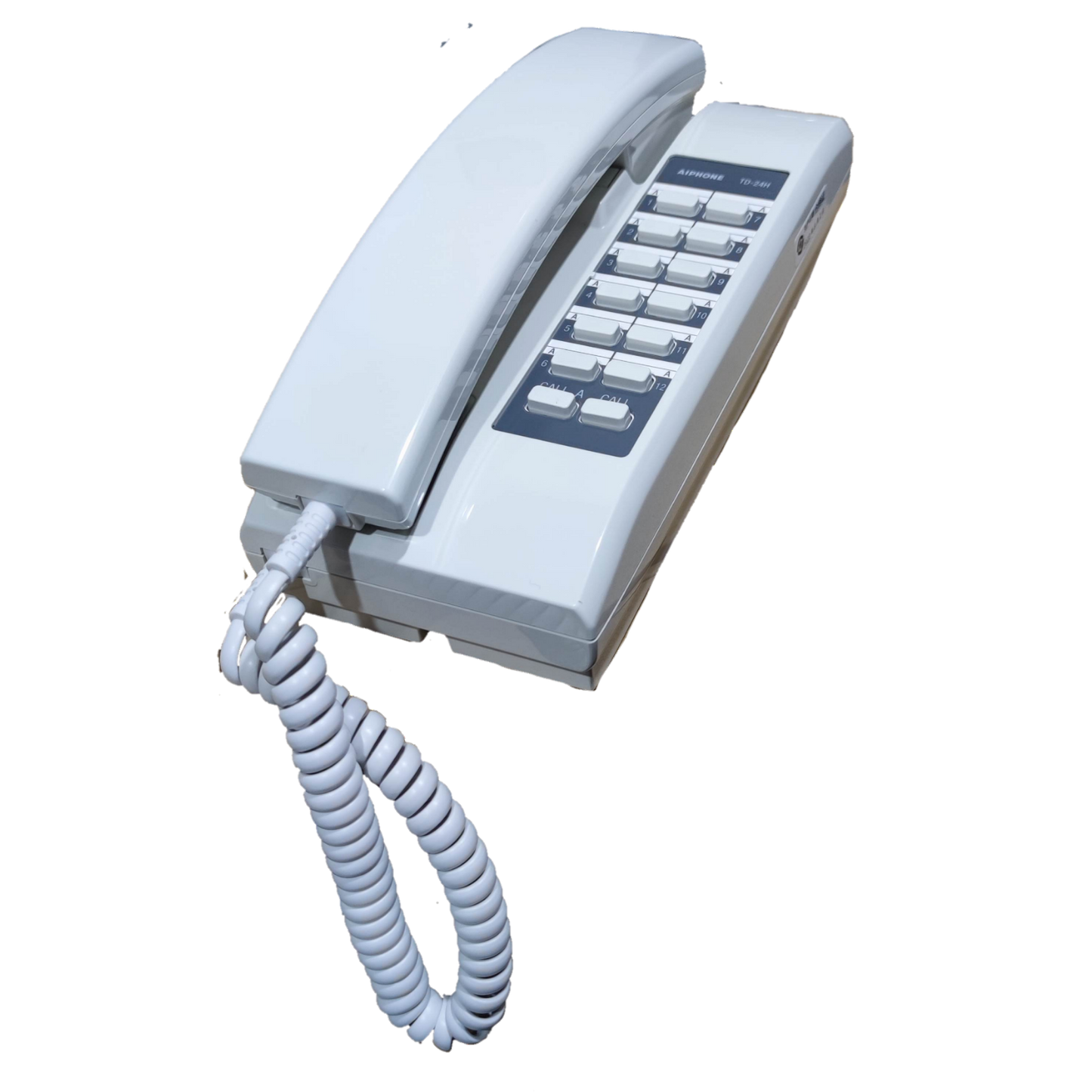 Aiphone 24 Sub station intercom system with handset and multiple buttons for security communication