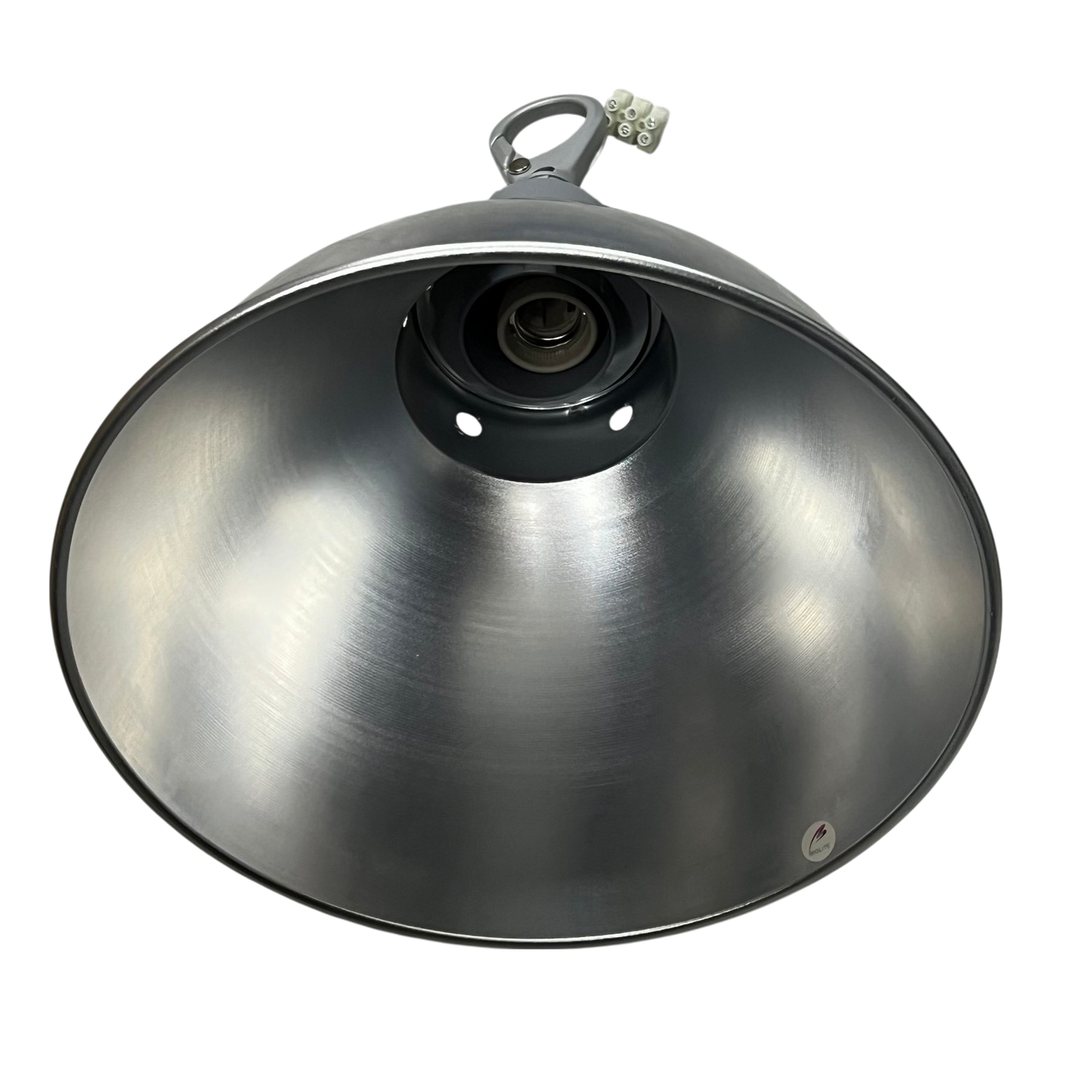 Aluminum reflector with E27 socket lighting installation accessory by Biglite and Omni