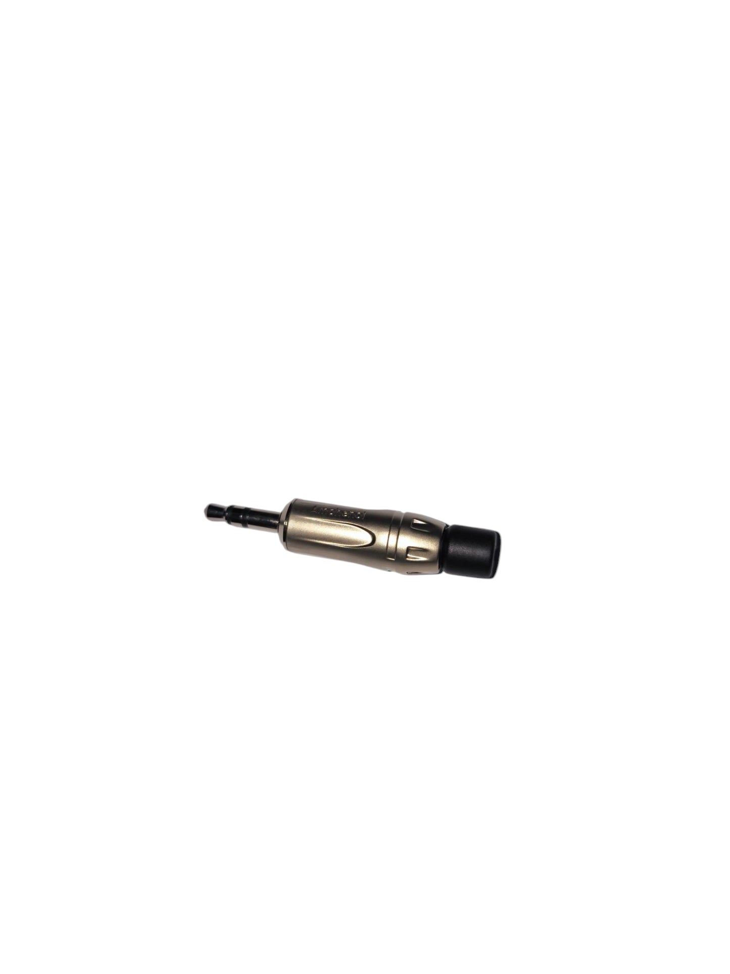 Amphenol Phone STR Stereo Nickel KS3P 3.5mm stereo phone plug adapter for microphone accessories