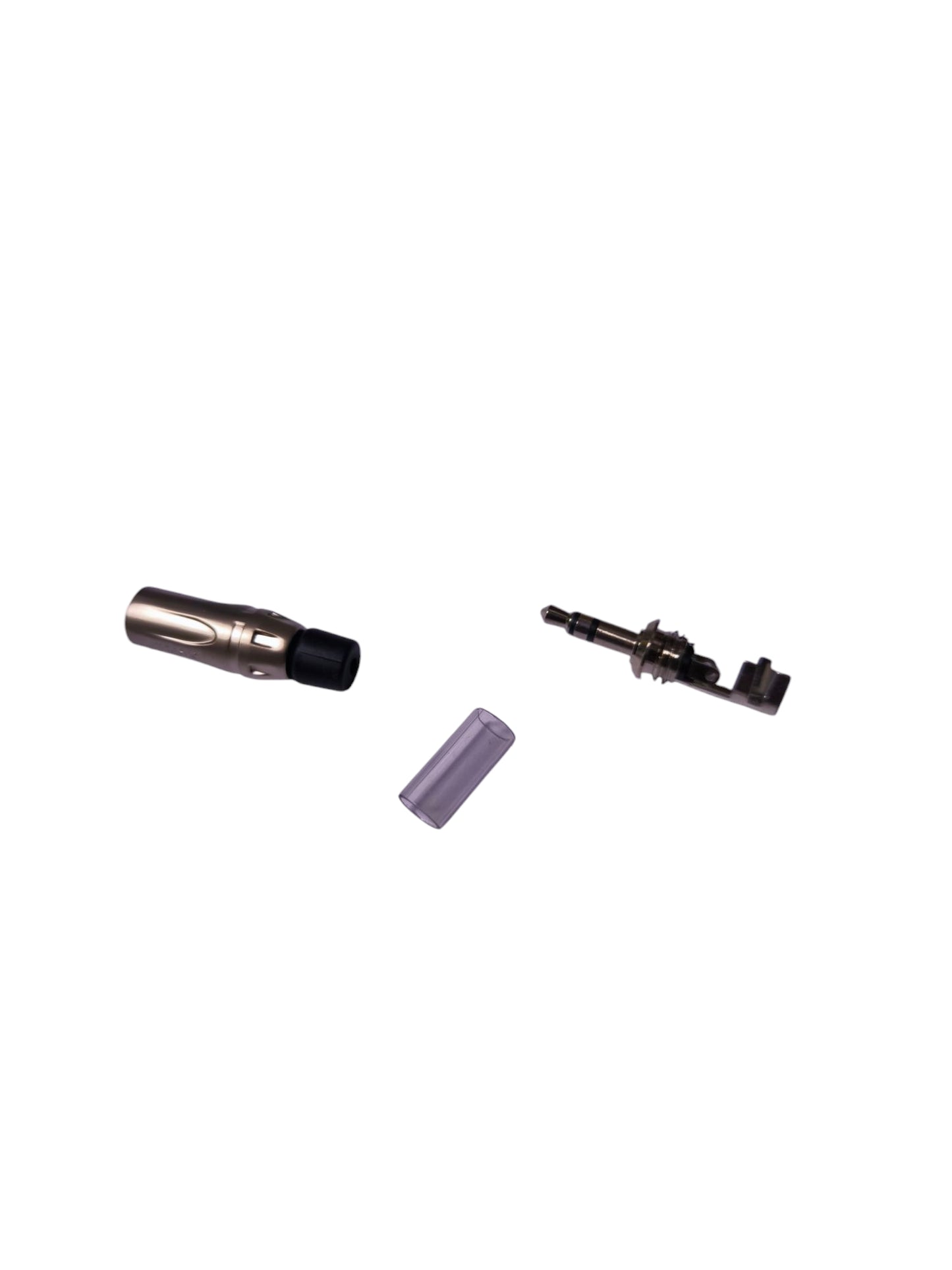 Amphenol Phone STR Stereo Nickel KS3P disassembled microphone accessory connector parts