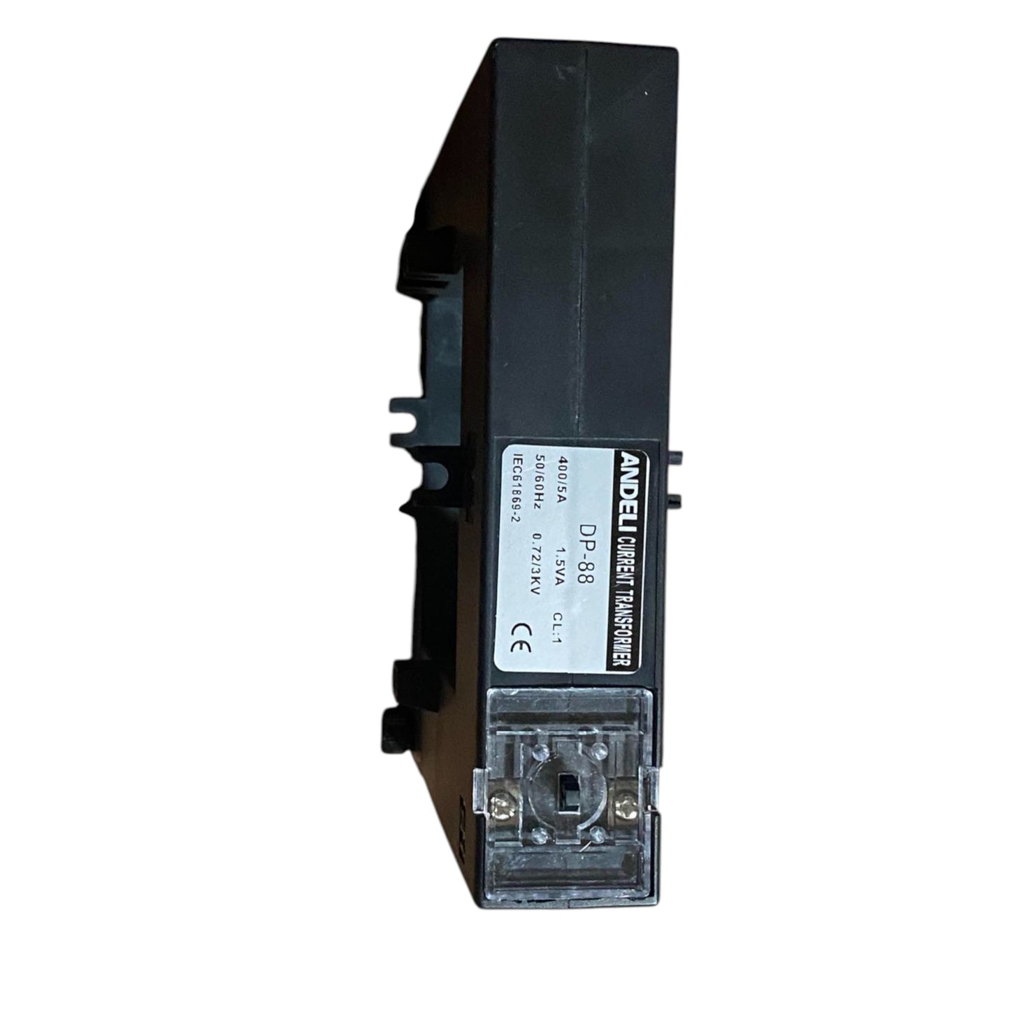 Andeli industrial split core CT class 1 black current transformer with label and clear terminal block