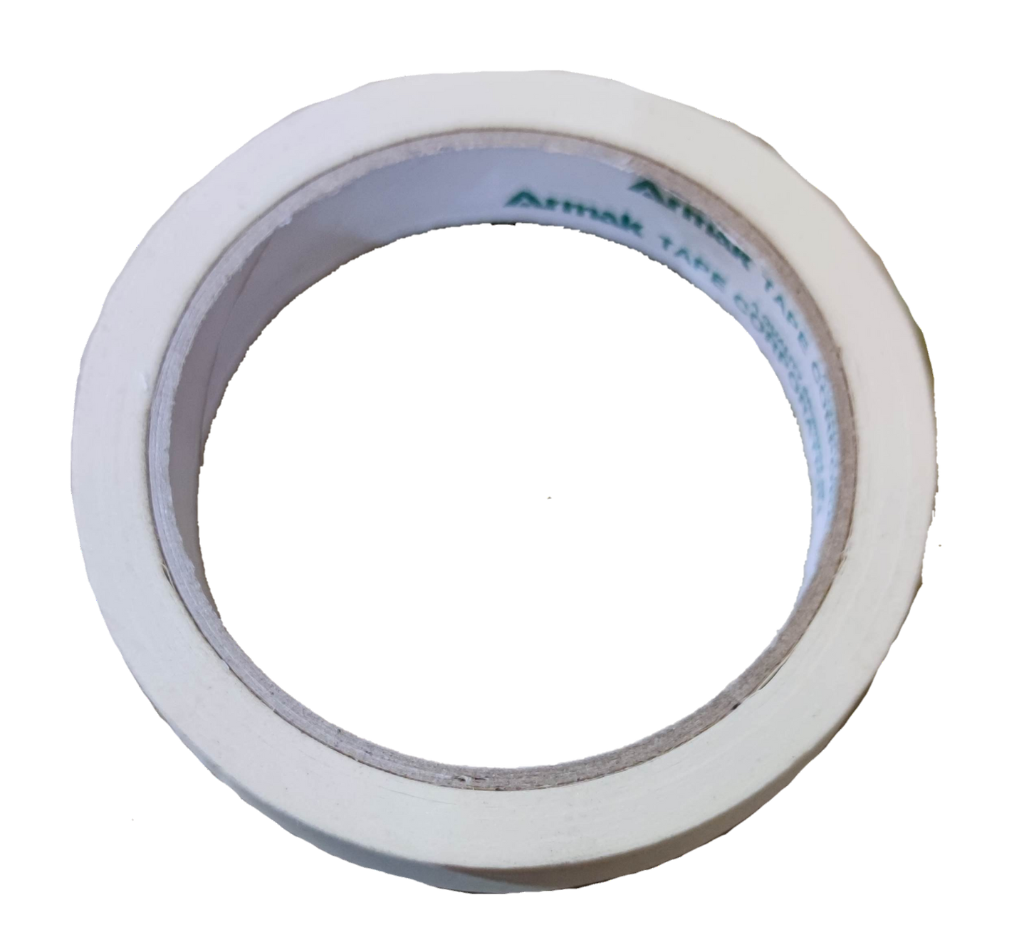 Armak masking tape roll in white for painting and surface protection tasks