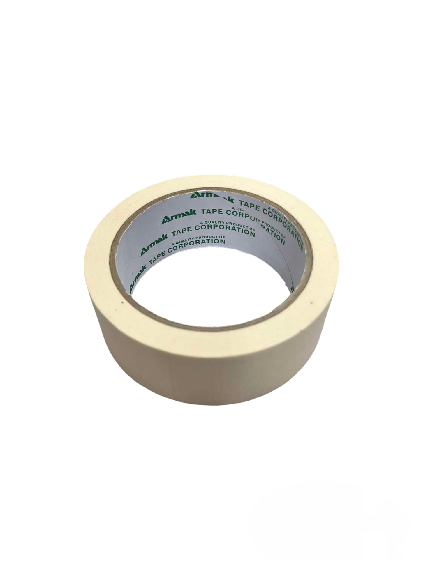 Armak masking tape roll in beige color for painting and surface protection