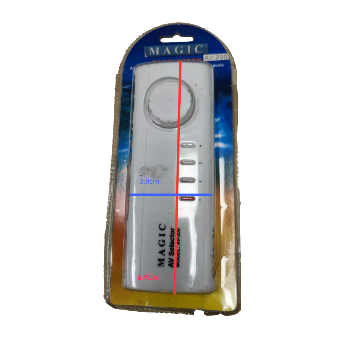 Magic Audio Video Selector Switch with multiple input options for seamless connectivity
