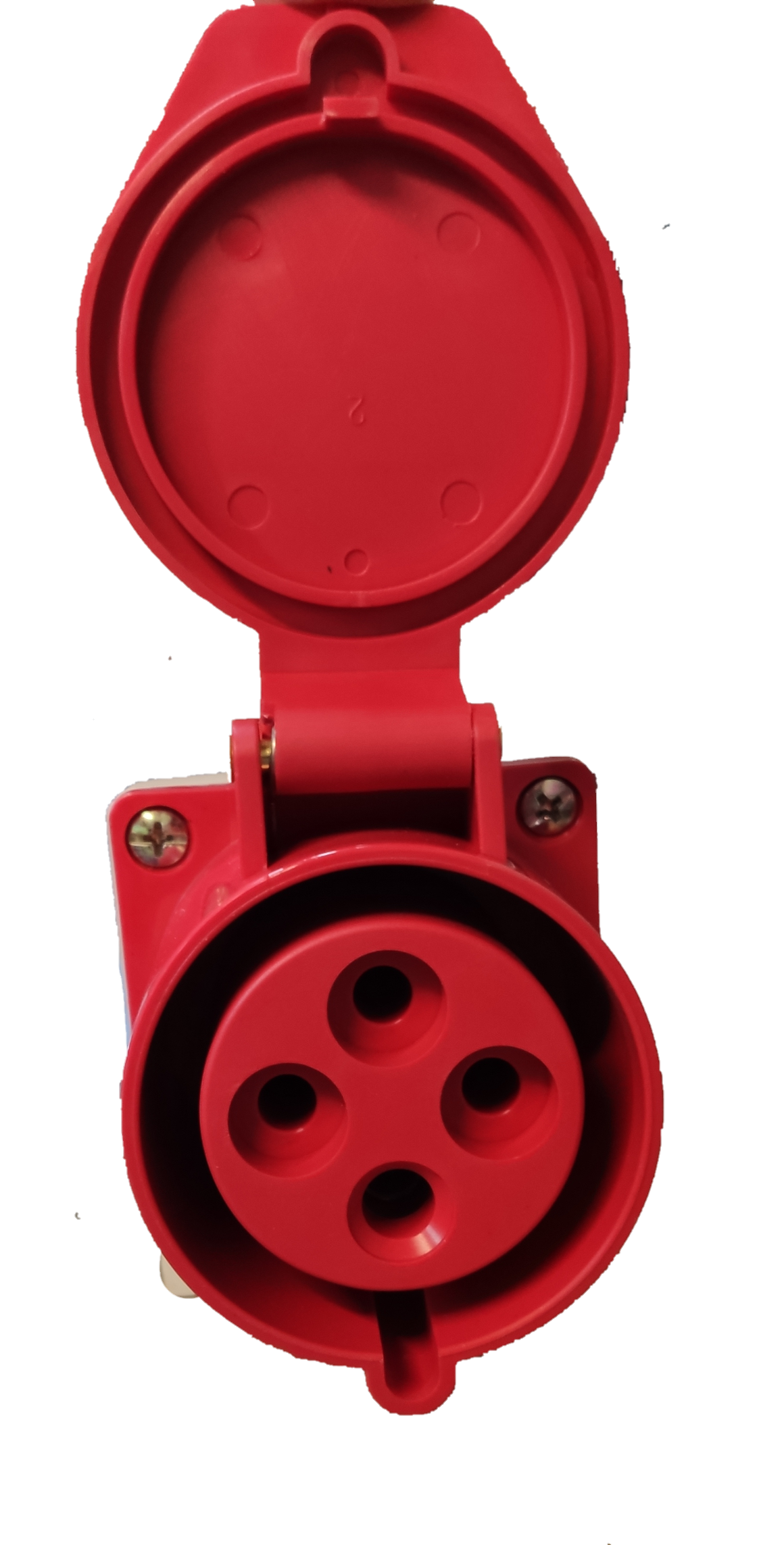 Grippes 32A 3P+E Industrial Outlet 6h (4 Pins) 380-415V Wall Type 124 IEC309-2
