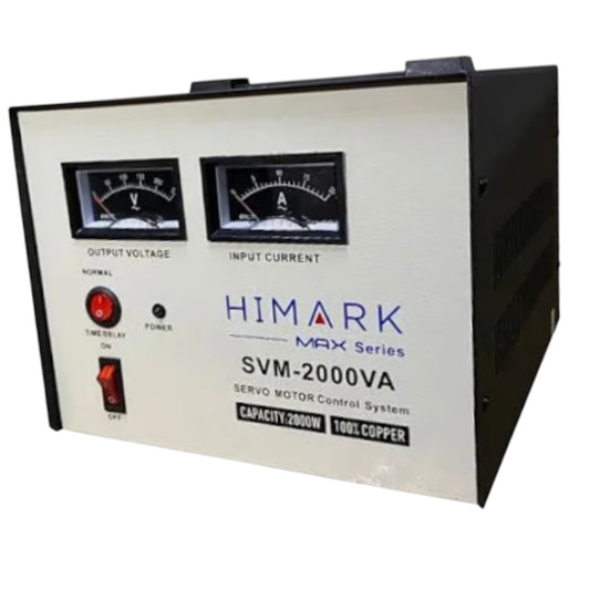 Himark 2000W AVR 4 Universal Socket 3x220V 1x110V Max Series Pure Copper SVM-2000VA