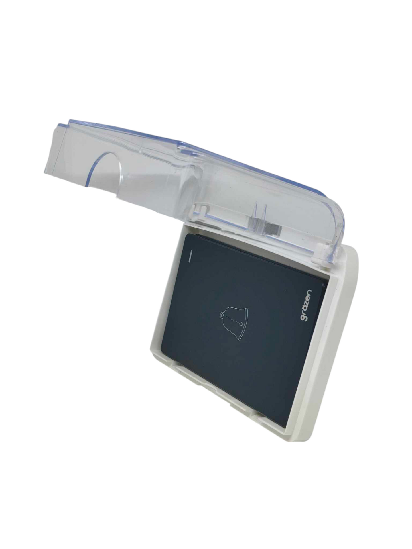 Grazen Weatherproof Plate Cover with Door Bell Switch 16A 220V WC-019-W+GW-018