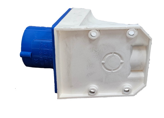 Grippes 16A 2P+E Industrial Plug Wall Type (3P) # 513 IEC309-2