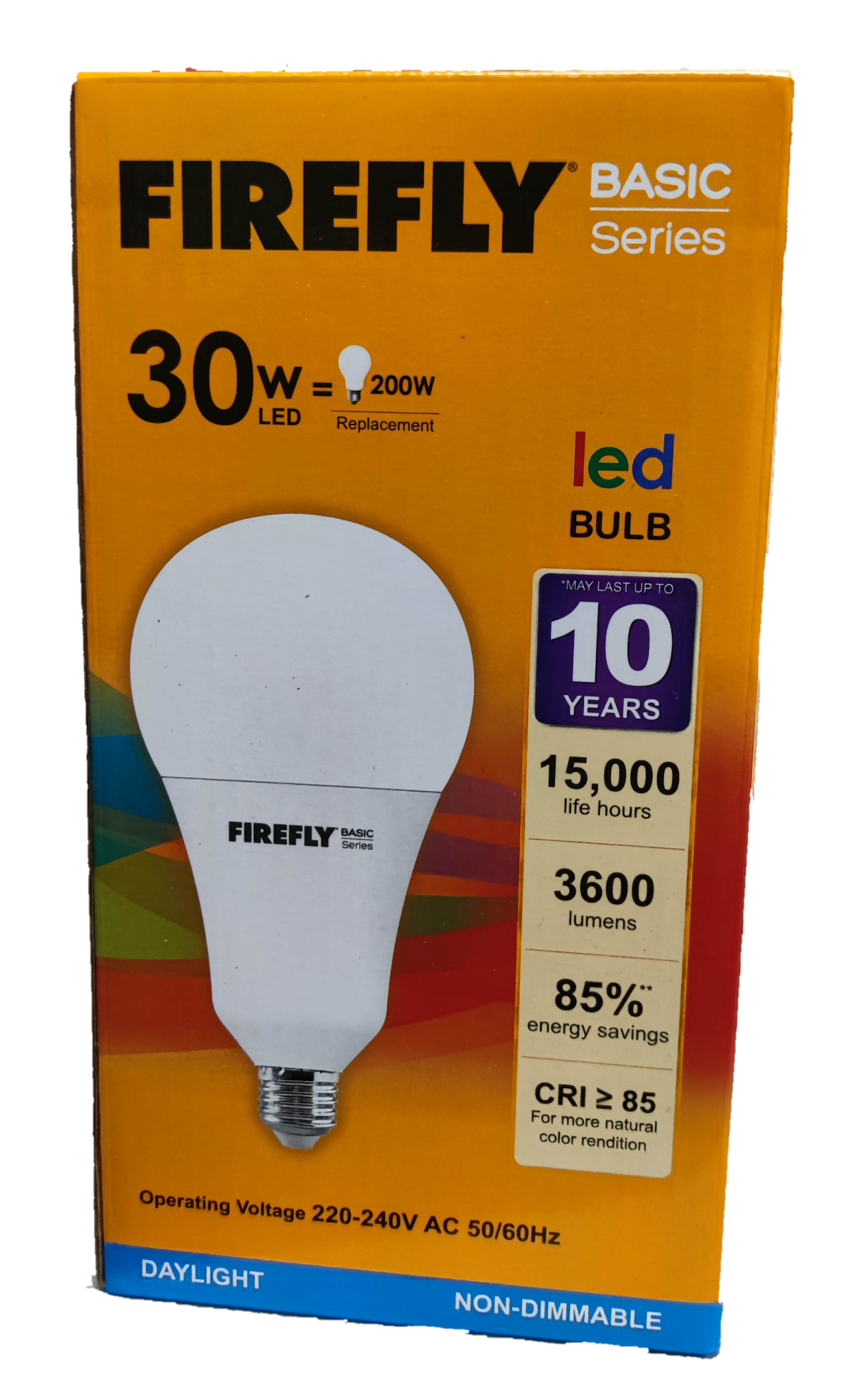 Firefly 30W LED Bulb E27 220V Daylight, 30W LED Bulb EBI130DL