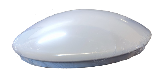 White modern 24W LED ceiling light 220V from China with sleek curved design