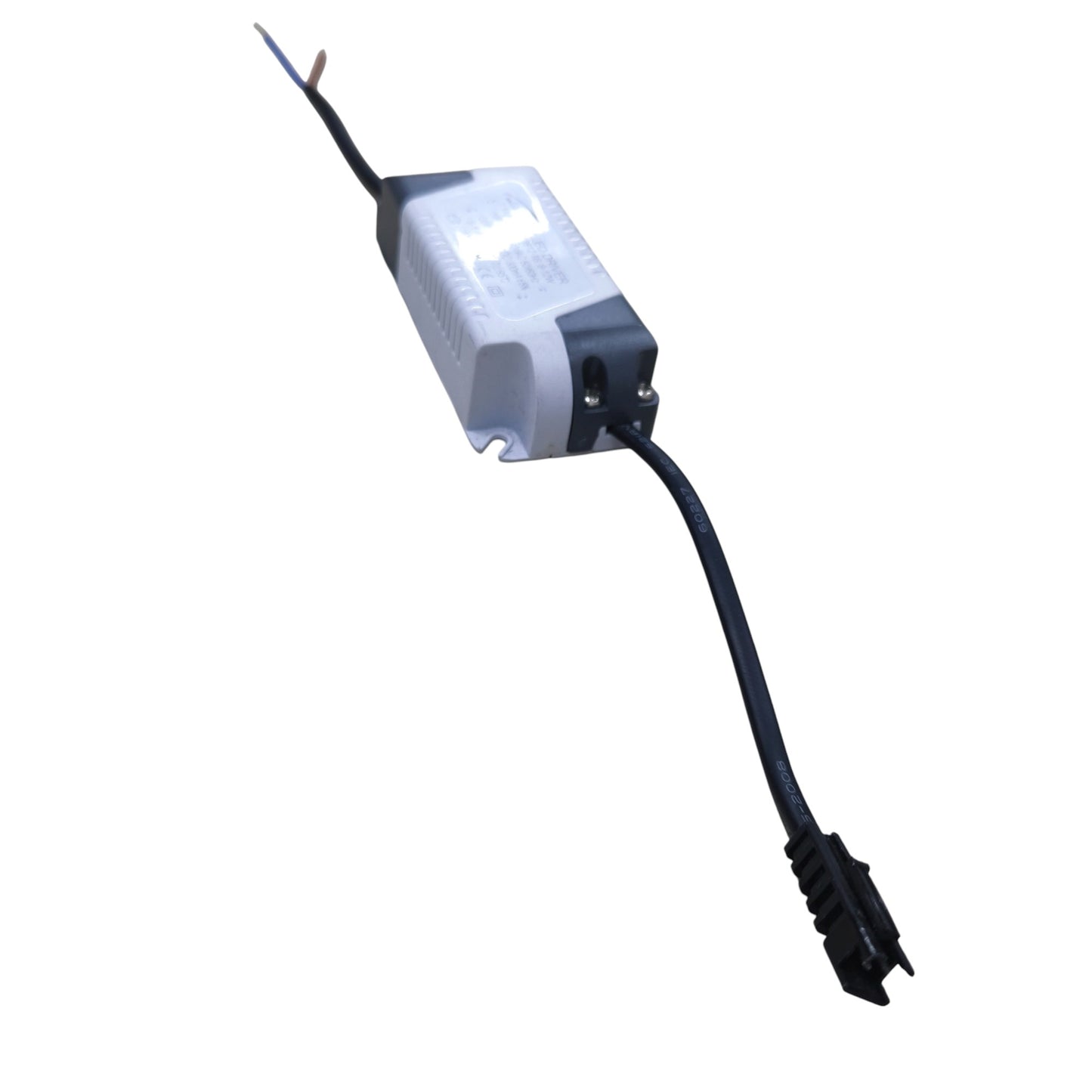 LED Driver 8-12W Input 180-240V compact white plastic LED power supply with wires and connector made in China
