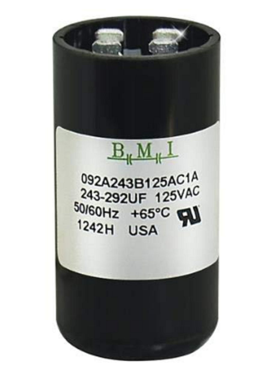 BMI 243-292MFD Motor Starting Capacitor for reliable motor performance and efficiency