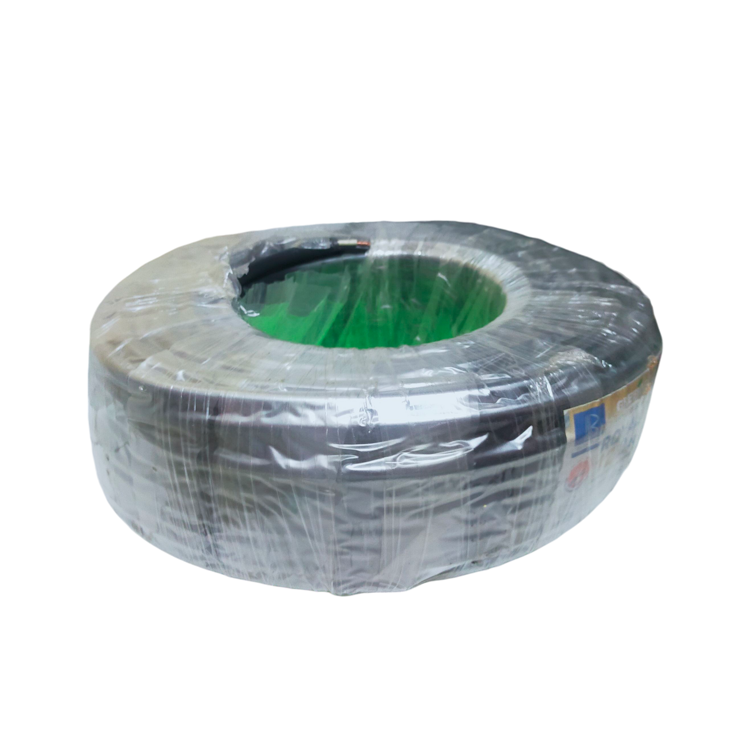 Boston Royal Cord AWG 12 2 Core black insulated twin conductor cable coil wrapped in plastic