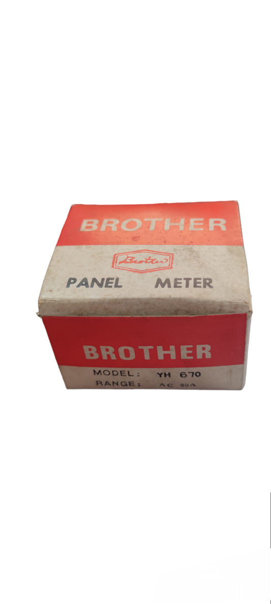 Brother Panel Meter 60mm x 70mm in original red and white packaging box