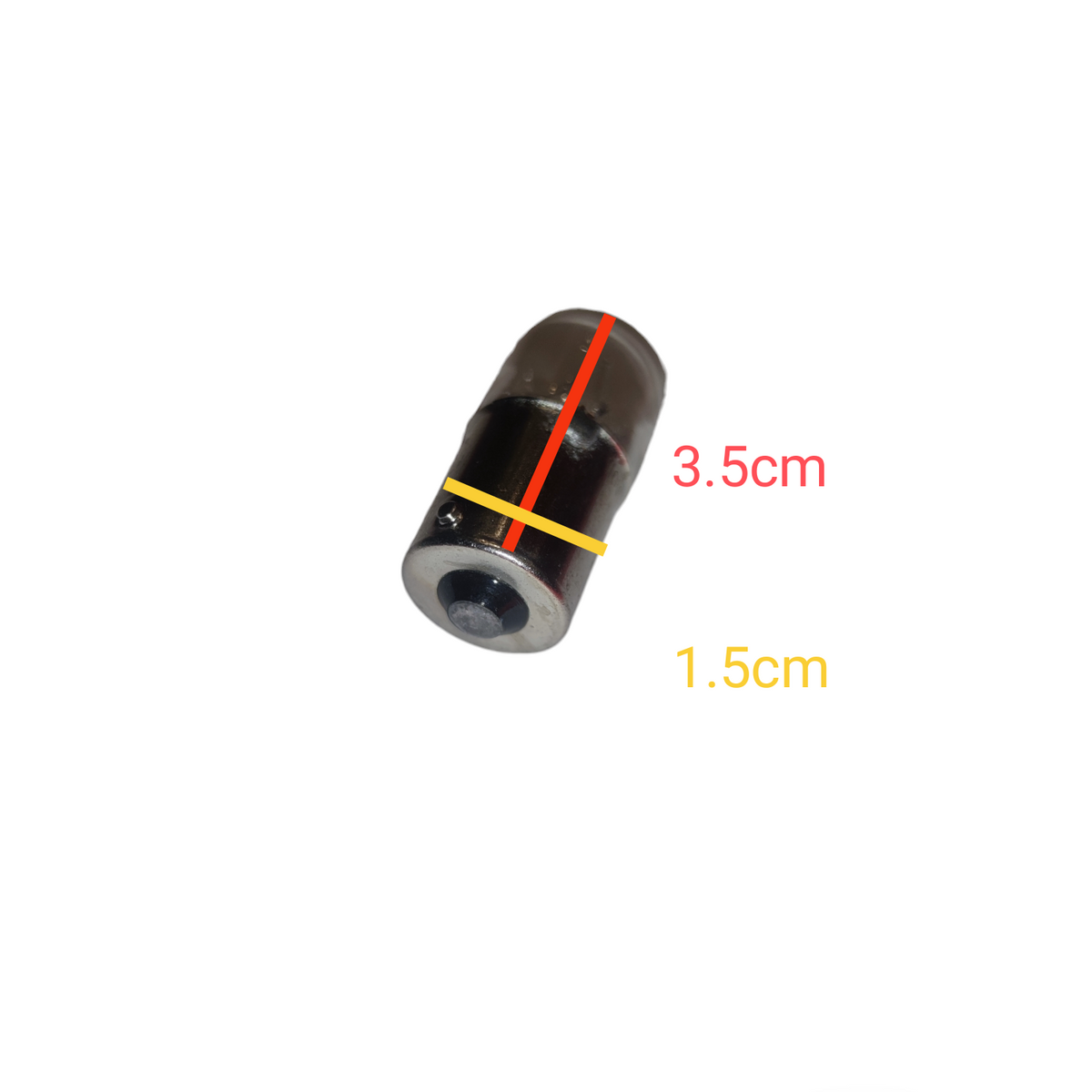 Bulb B15 24V 5W Single Contact incandescent bulb from China with 3.5cm length and 1.5cm diameter