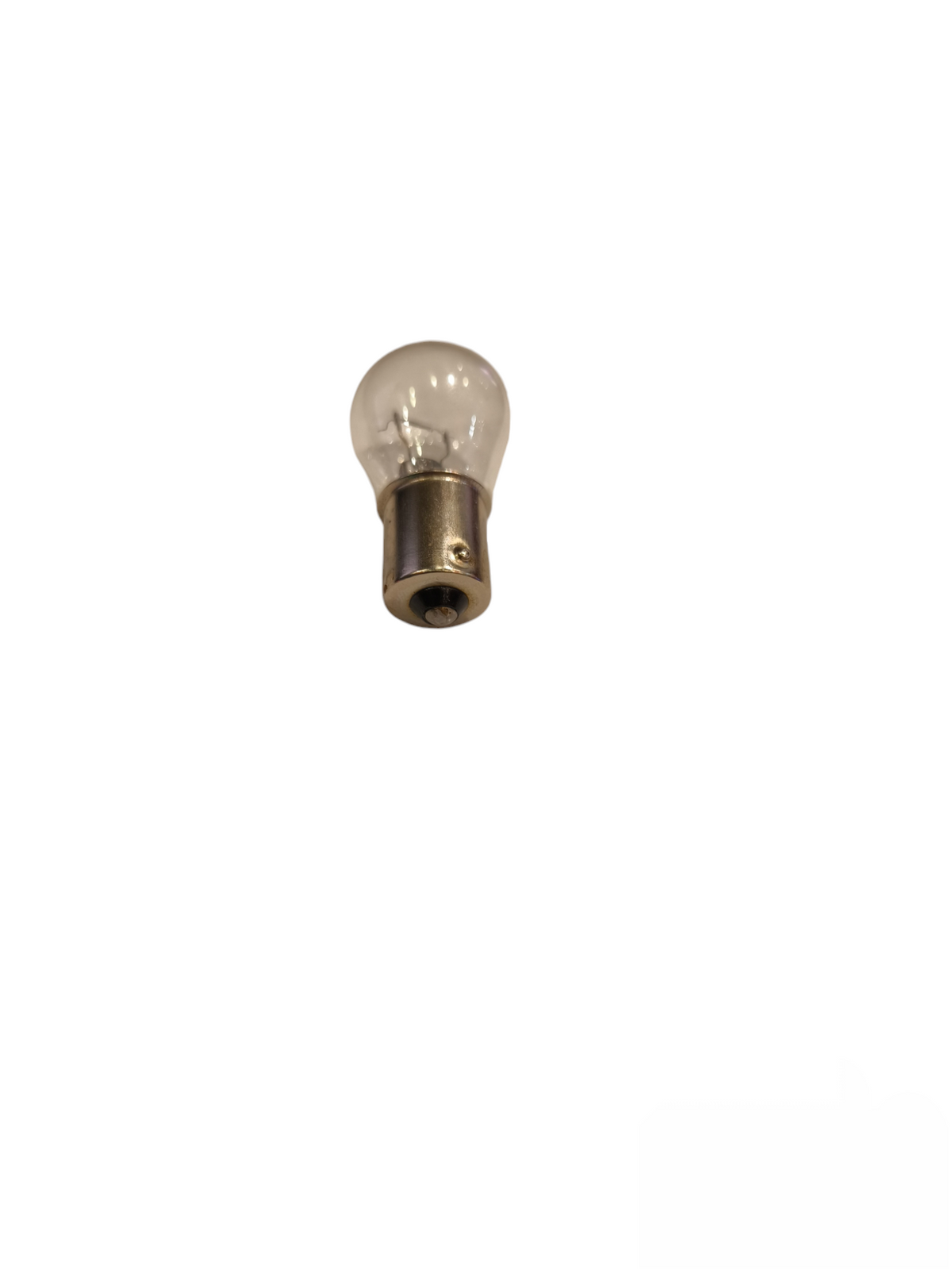 Bulb B15 Double Contact 12V 5W incandescent light bulb with clear glass and metal base from China