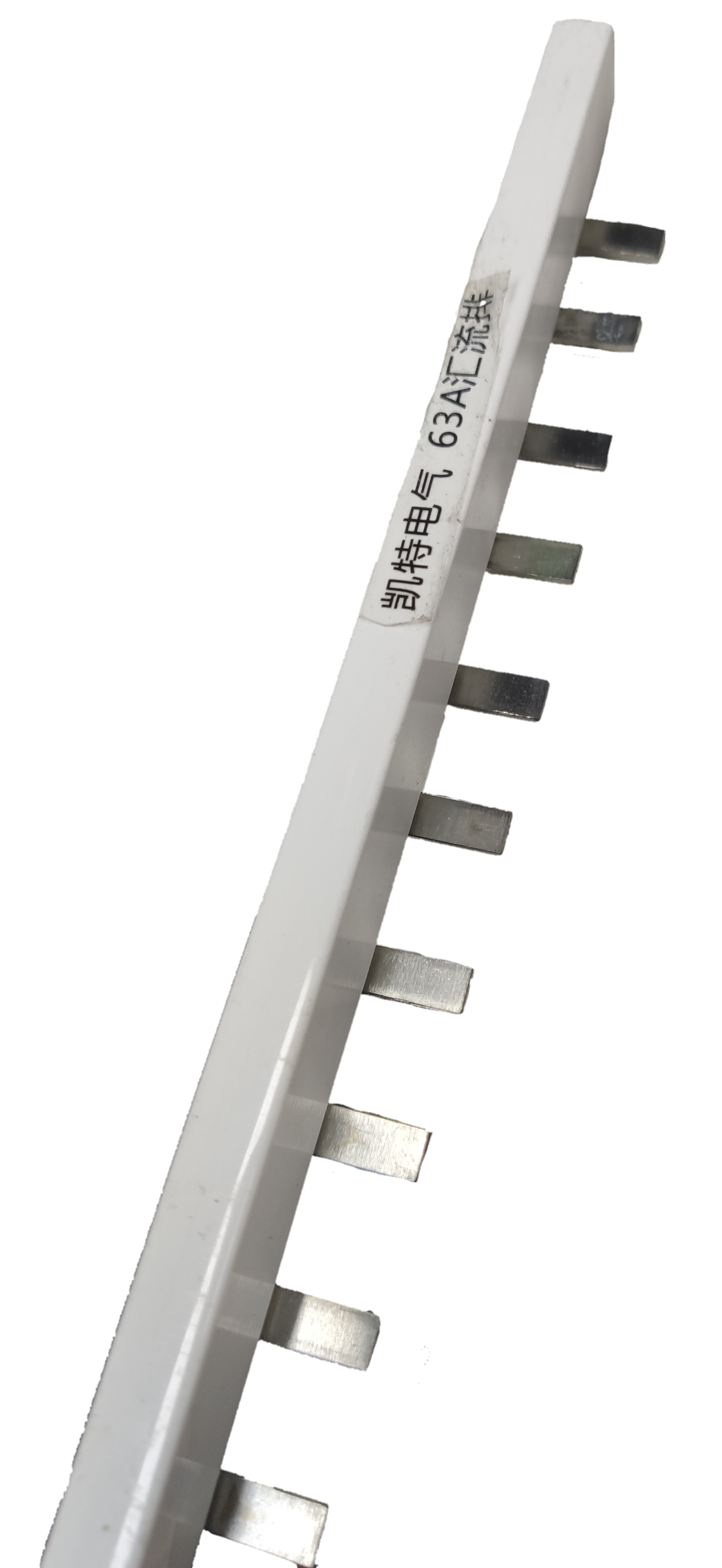 Electx Electrical Supply Bus Bar 16 Pins 2 Pole Single Phase electrical circuitry part with metal connectors