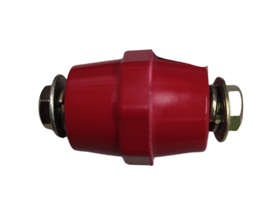 Grippes Bus Bar Insulator 12Kv SM-7105 red electrical insulator with metal bolts