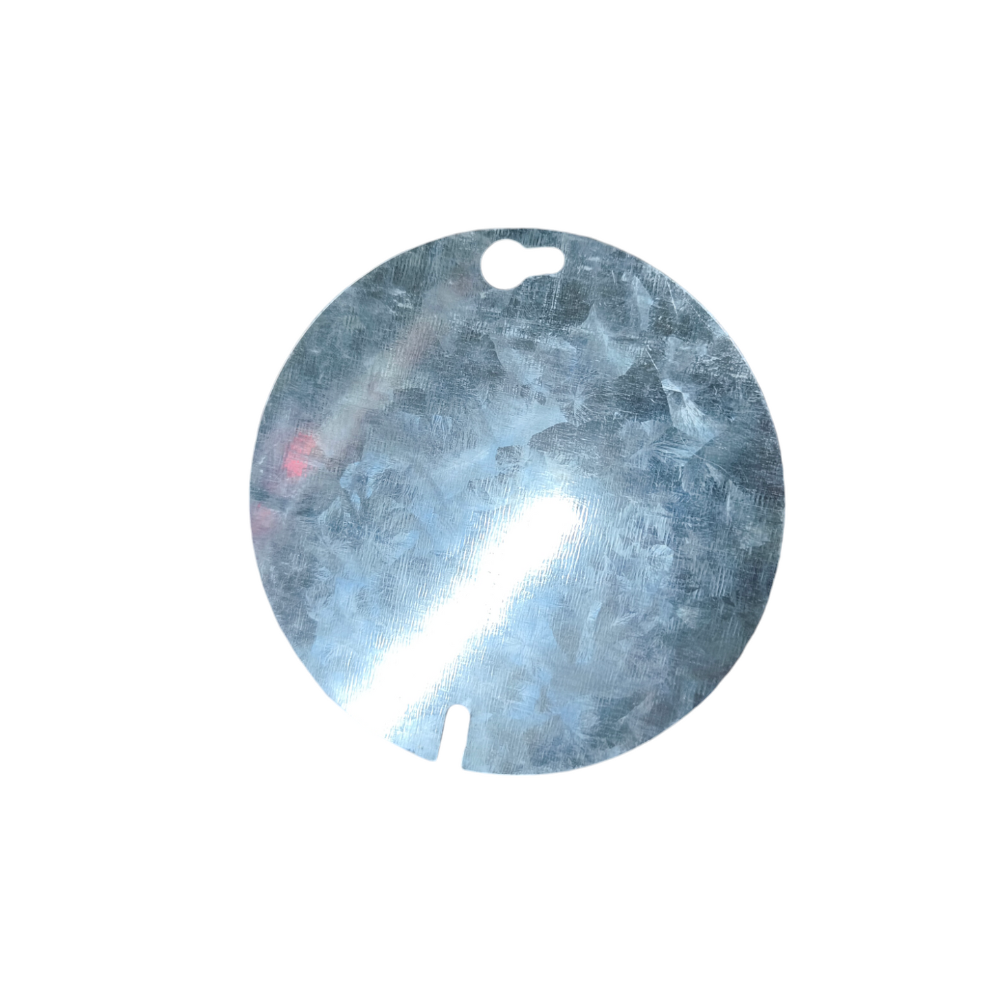 Metal Junction Box Cover 0.30mm Round (5PCS)