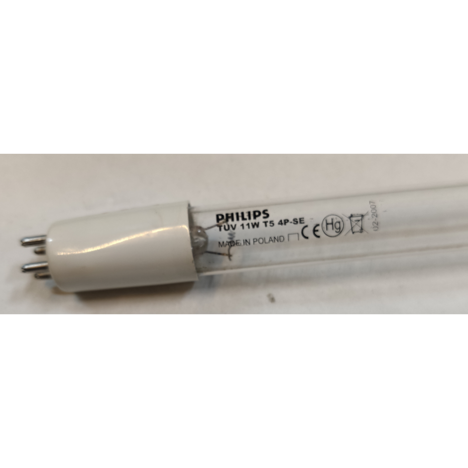 Philips Germicidal Tube 11W 4 Pins T-5, UV-C 11W T-5 Tube, Disinfecting Sterilizing Lamp for Water Station 25cm