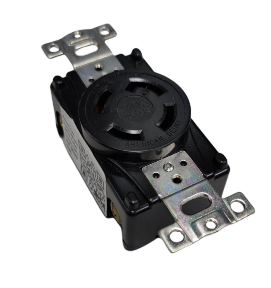 American Denki 30A Twist Lock Outlet 4 Pole 4320