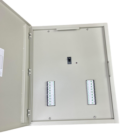 Panel Board Main EZC250H 125A 3 Pole with 18 Branches 1 Pole IC60N Schneider Breakers