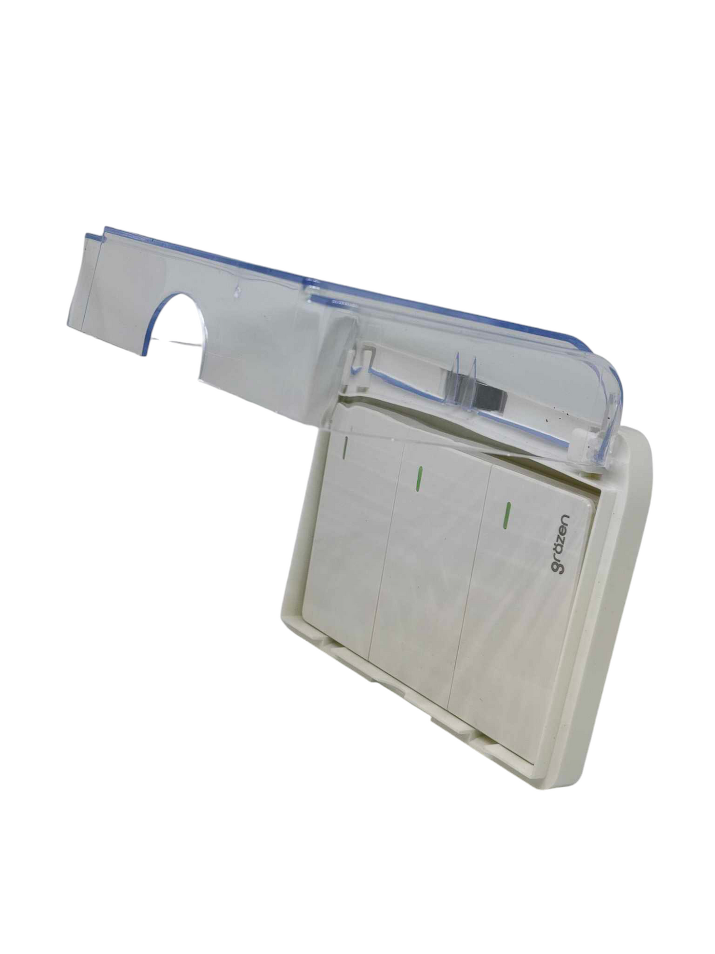Grazen Weatherproof Cover Transparent with 3 Gang 3 Way Device 16A 220V WC-019-W+GW-005