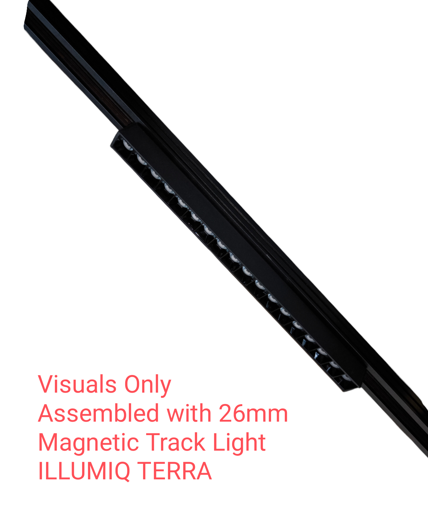 ILLUMIQ TERRA 18W LED Track Light Grille Type For Magnetic Track Light Series 20 (3000K)