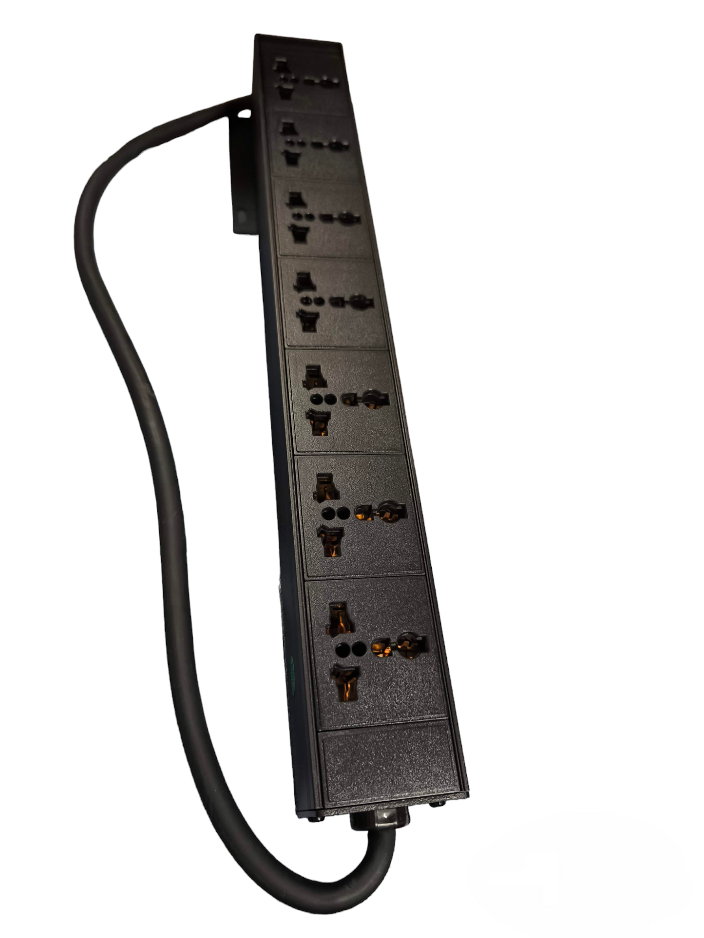 Grippes 7 Gang Power Distribution Unit 10A 250V 2500W, 7 Ways PDU