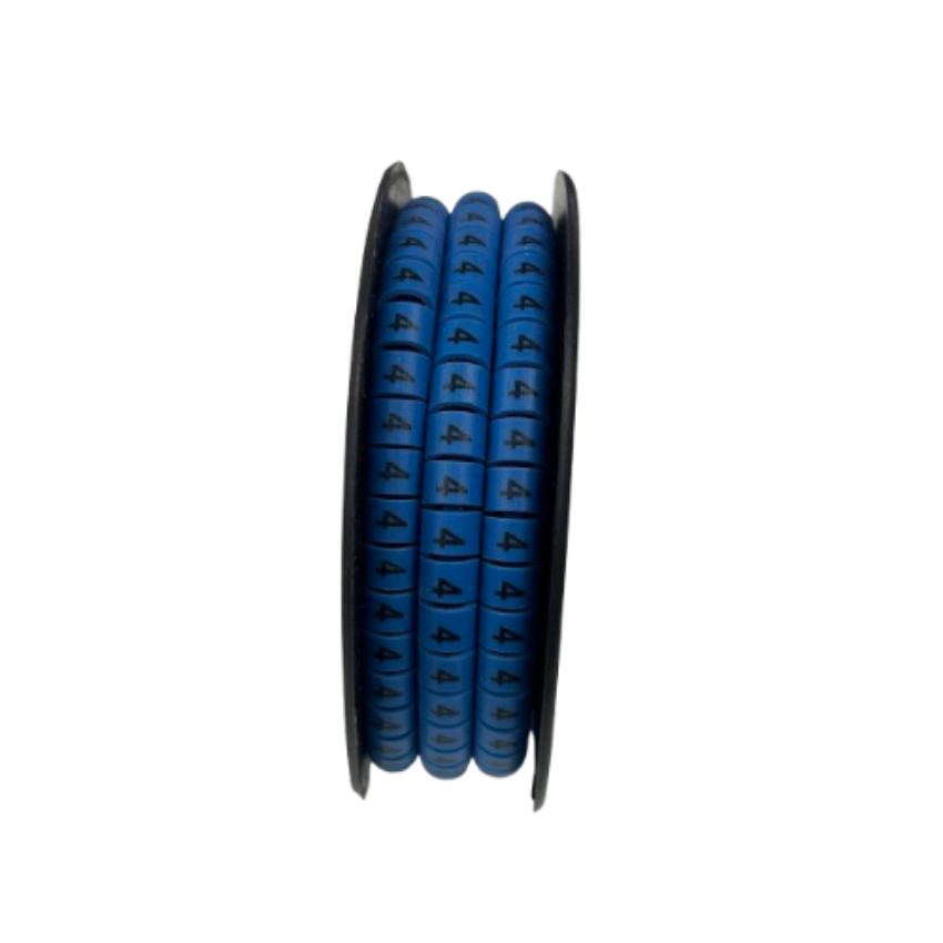 Grippes Cable Marker Blue - 4 for organizing and identifying cables easily and effectively