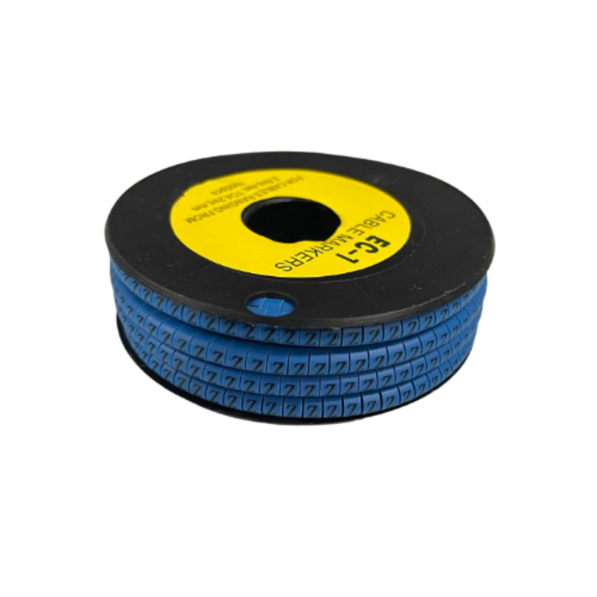 Cable Marker Blue - Z from Grippes for organized cable management and easy identification