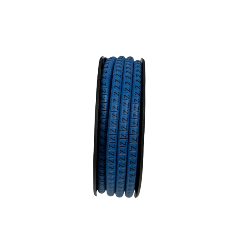 Grippes Cable Marker Blue - Z for organized and efficient cable management solutions