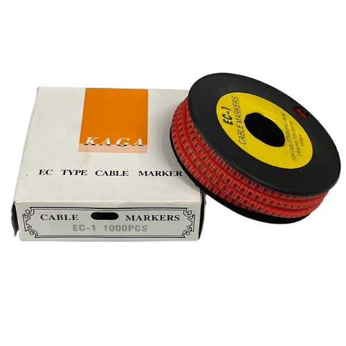 Grippes 1000pcs Cable Marker Red - 8 for organized cable management and labeling solutions