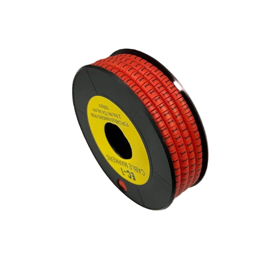 Grippes Cable Marker Red I - 1000pcs on a spool for effective cable management and organization