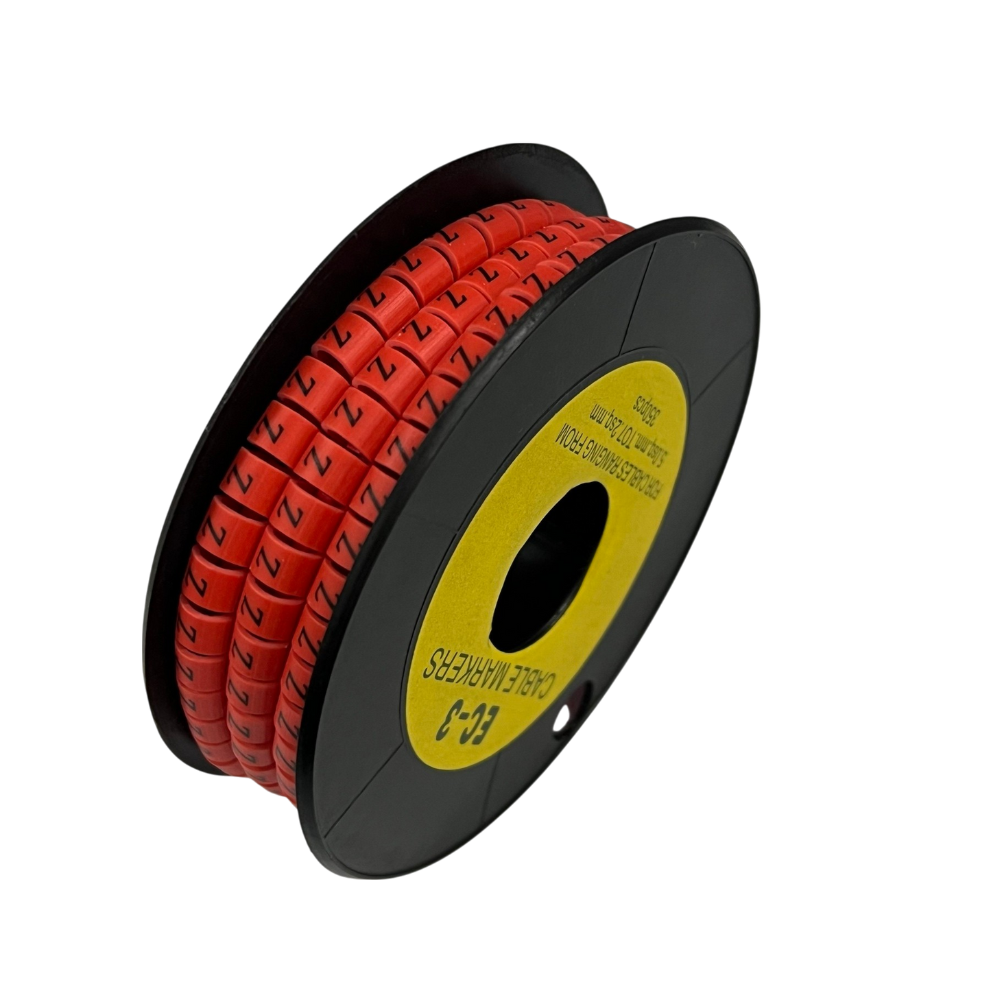 Grippes Cable Marker Red - Z on reel, ideal for organizing and labeling cables