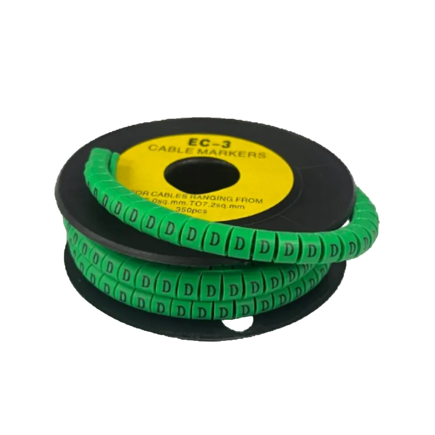 Grippes EC-3 cable markers 350pcs on a spool, designed for effective cable organization