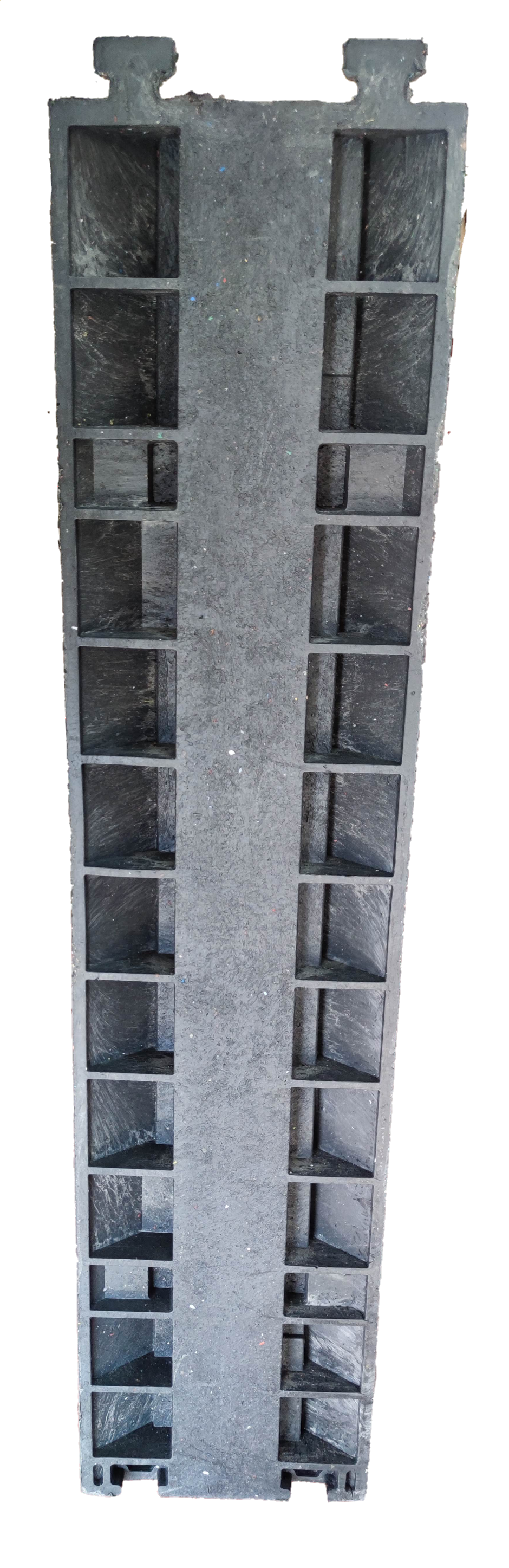 Grippes Cable Ramp Protector 2 Channel made of durable material for cable management and protection