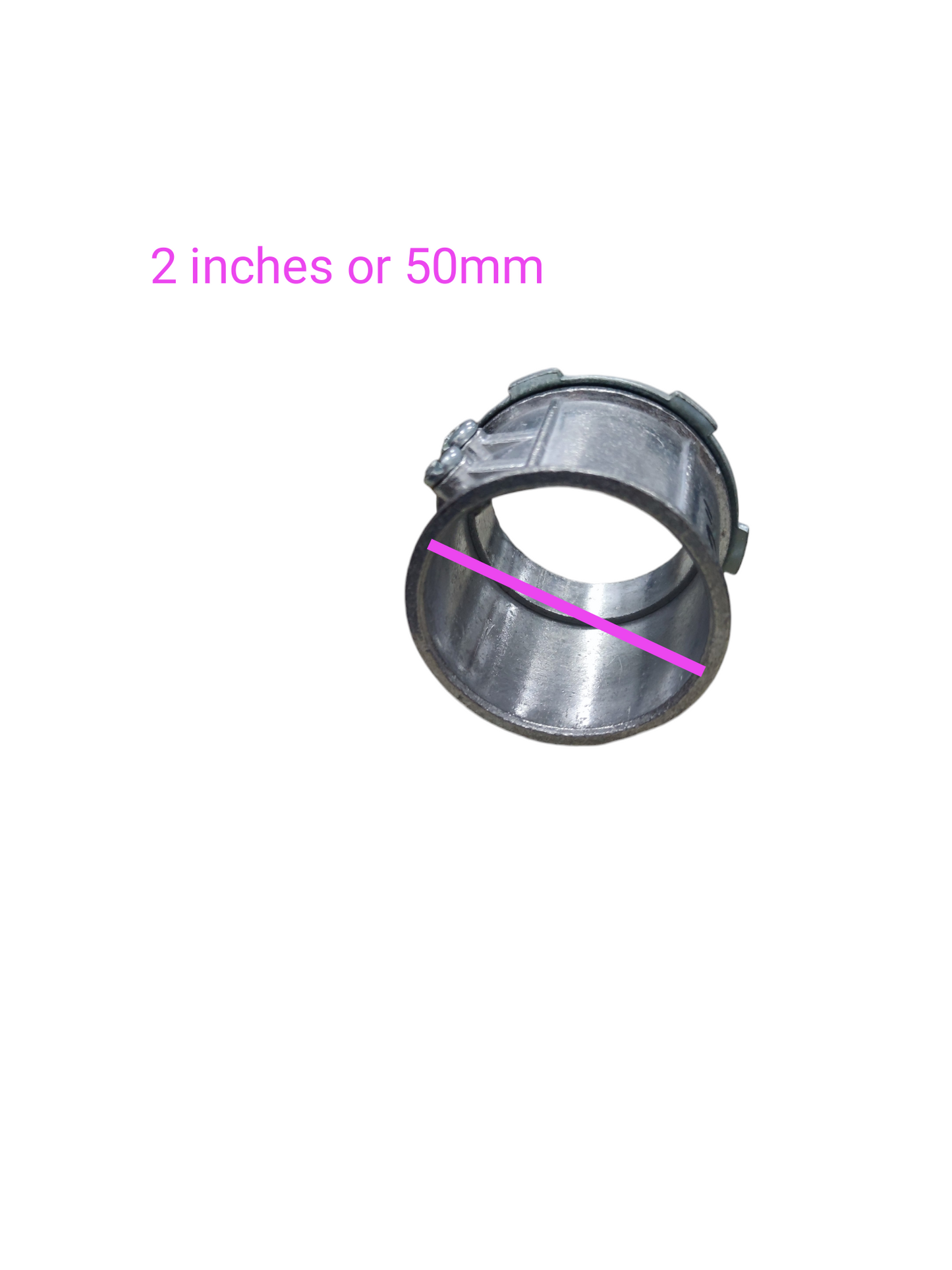 EMT Connector or EMT Adaptor with lock Nut Available in 1/2, 3/4, 1", 1 1/4 1 1/2 or 2"