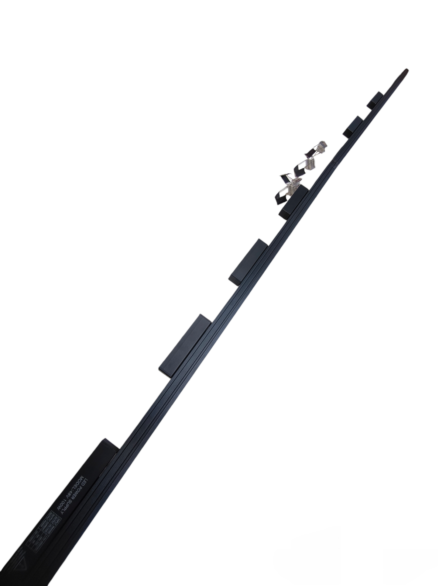 Magnetic Track Light 2 Meters 26mm with 6 pcs 6W Grille Track Light Daylight 6500K and Power Supply 100W 220V ( ILLUMIQ TERRA)