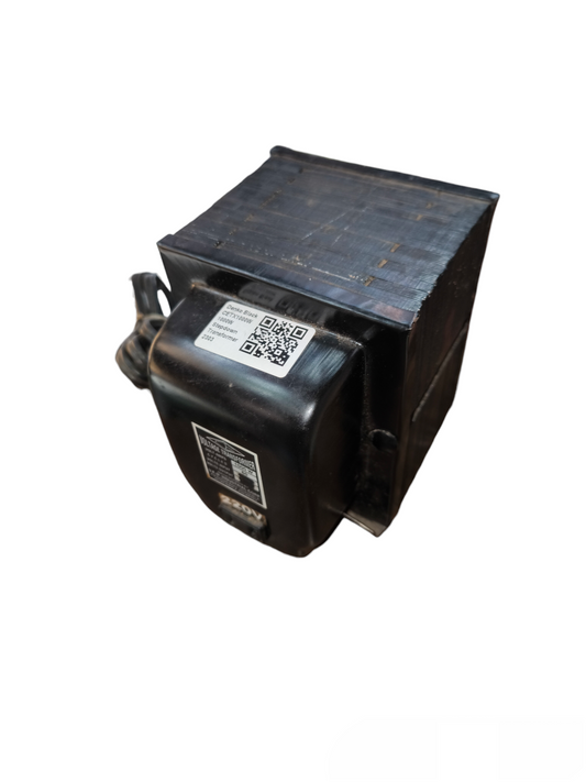 CE 1000W Step Up Transformer 110V to 220V black electrical device for door chimes and bells